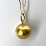 Halsband kula 18k guld 6,1g