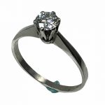 RING, 18k vitguld