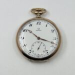 OMEGA fickur förgyllt silver