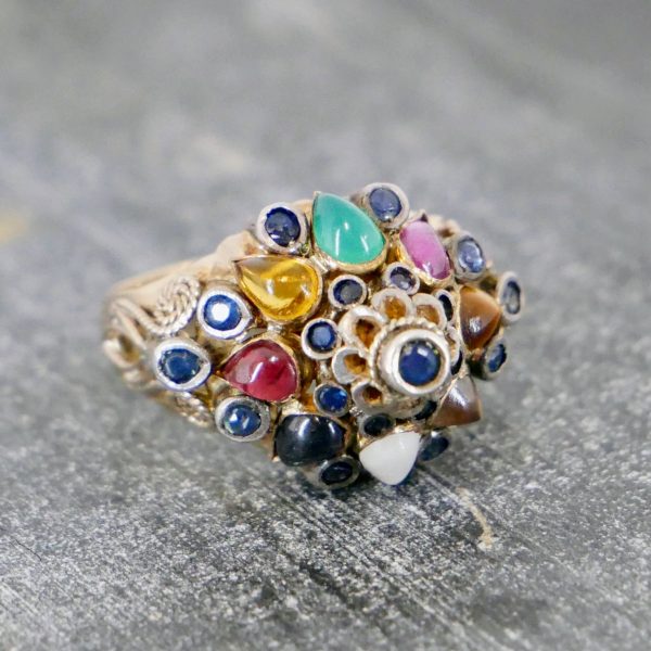 Vintage RING, 14k guld, 5,3g - Bild 3