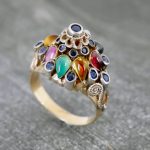 Vintage RING, 14k guld, 5,3g