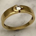 RING, 18k guld, 2,5g