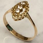 RING, 14k guld, 2,2g