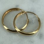 ÖRHÄNGEN, 18k guld, 0,5g