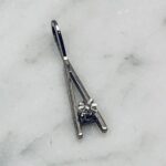 Vintage HÄNGE, 18k vitguld, 0,5g