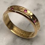RING, 18k guld, 3,6g