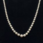 PÄRLCOLLIER odlade saltvattenpärlor