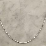 HALSKEDJA, 18k vitguld, 4,4g