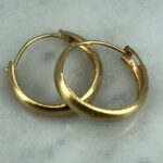 ÖRHÄNGEN, 18k guld, 0,8g