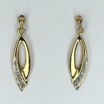 ÖRHÄNGEN, 18k guld, 2,2g