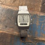 Seiko Quart Ana-Digi (vit) inkl. 1 st REM band