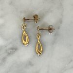 Vintage ÖRHÄNGE 18k guld