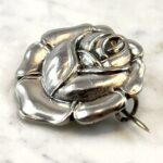 BROSCH, silver
