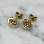 ÖRHÄNGEN, 18k guld med briljant