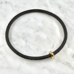 ARMRING, järn/18k guld