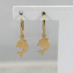 Vintage ÖRHÄNGEN 18k guld