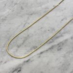 Vintage HALSKEDJA 18k guld
