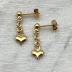 Vintage ÖRHÄNGEN 18k guld