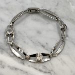 Vintage ARMBAND silver