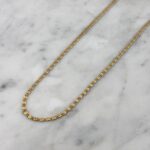 Vintage HALSKEDJA 18k guld
