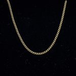 Vintage HALSKEDJA pansar 18k guld