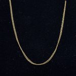 Vintage HALSKEDJA pansar 18k guld