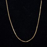 Vintage HALSKEDJA venezia 18k guld