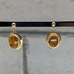 Vintage ÖRHÄNGEN 18k guld