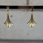 Vintage ÖRHÄNGEN 18k guld