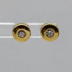 Vintage ÖRHÄNGEN 18k guld