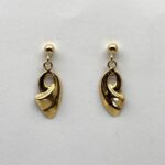 Vintage ÖRHÄNGEN 18k guld