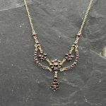 Vintage HALSBAND förgyllt silver