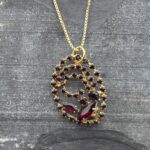 Vintage HALSBAND granater