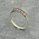 Vintage ring förgyllt silver