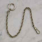 Vintage Fickurskedja stål
