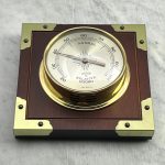 Vintage hygrometer trä