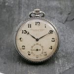 Vintage I.W.C fickur silver