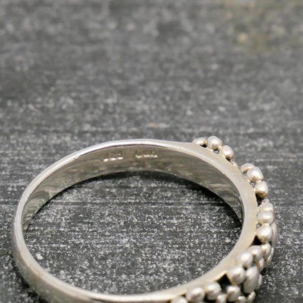 Vintage ring silver - Bild 3