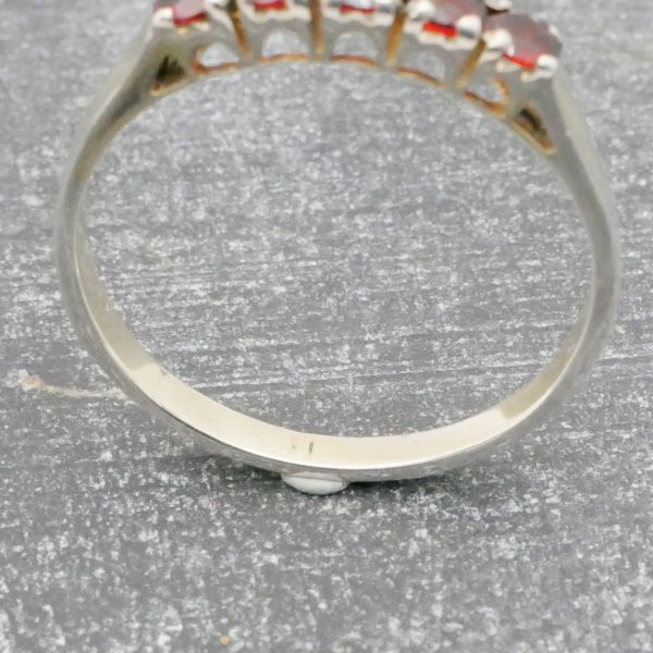Vintage ring förgyllt silver - Bild 3