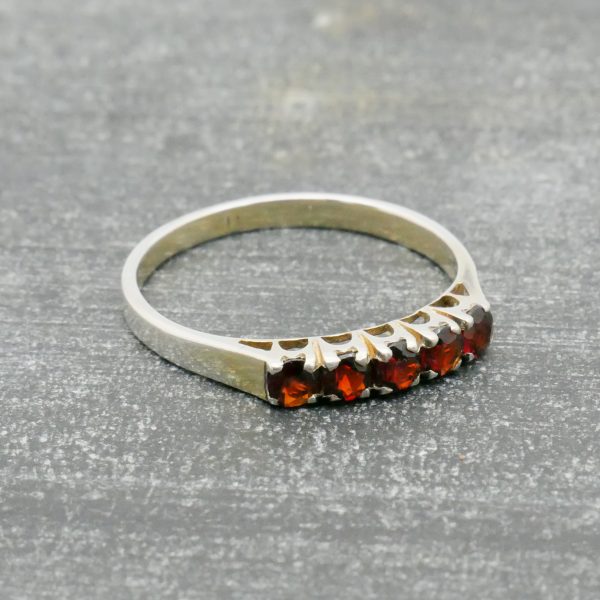 Vintage ring förgyllt silver - Bild 4