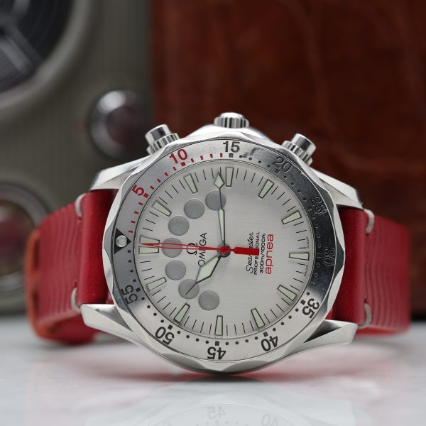 Omega Seamaster Apnea Jacques Mayol, inkl 1 REM band - Bild 3