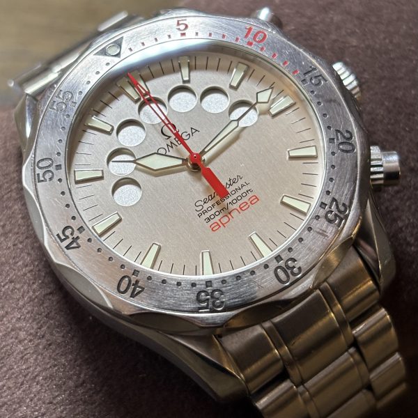 Omega Seamaster Apnea Jacques Mayol, inkl 1 REM band - Bild 3