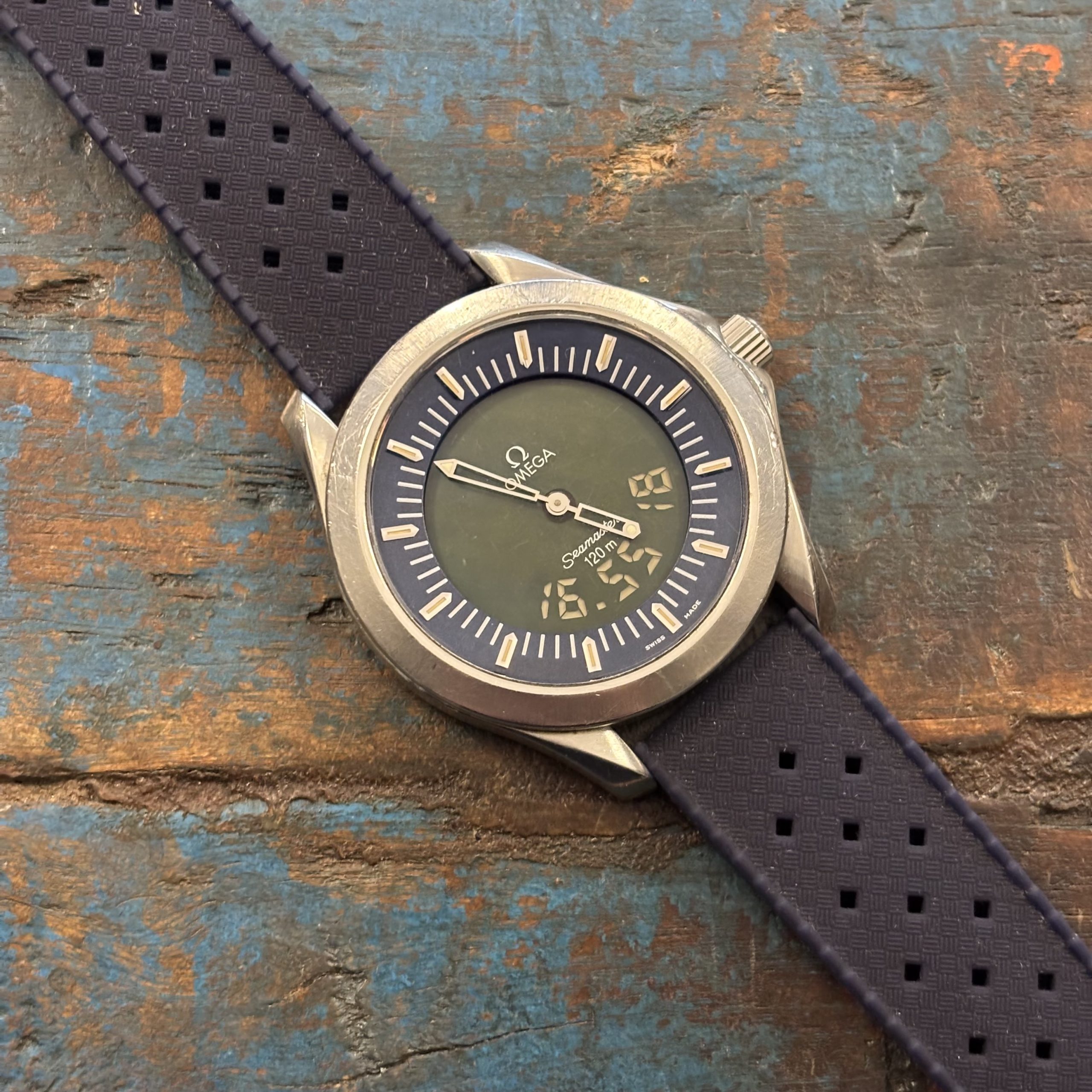 ODEzOTU1N2EtYTU4ZS0xMWVhLTkxZDQtOTNiMDNhYjIzMGU1-MjAwNDYwNjAtNGVkZS0xMWYxLTgyOTUtYTk5OWFiM2YwNzNl Vintage Omega Seamaster 120 - Bild 1