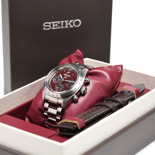 Seiko Speedtimer limited red - Bild 4